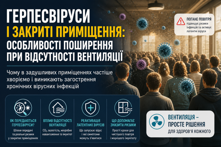 Ризики закритих приміщень
